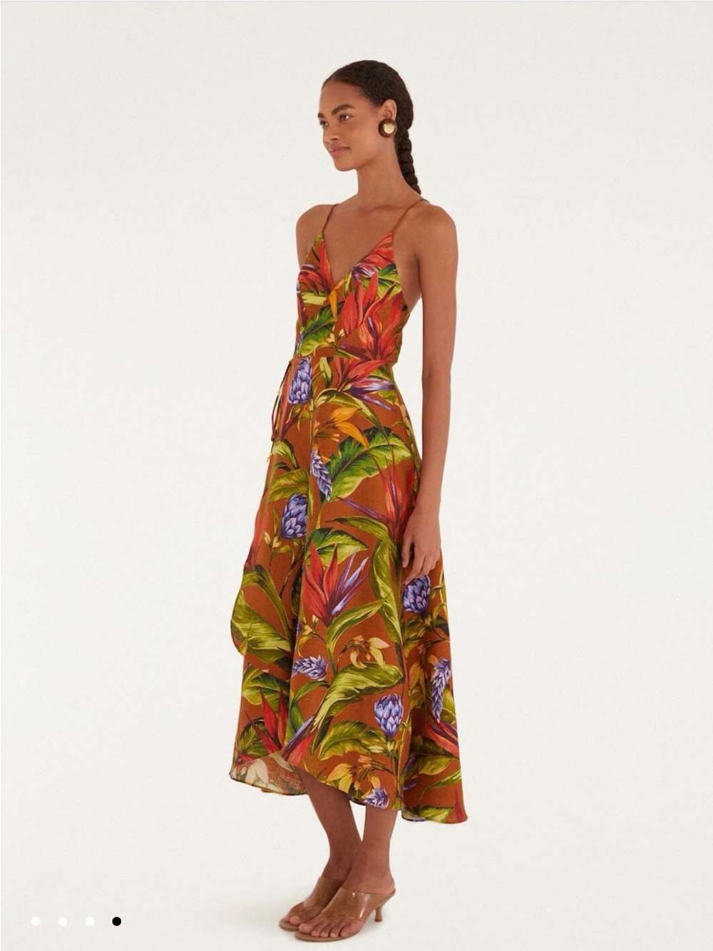 Farm Rio wrap dress